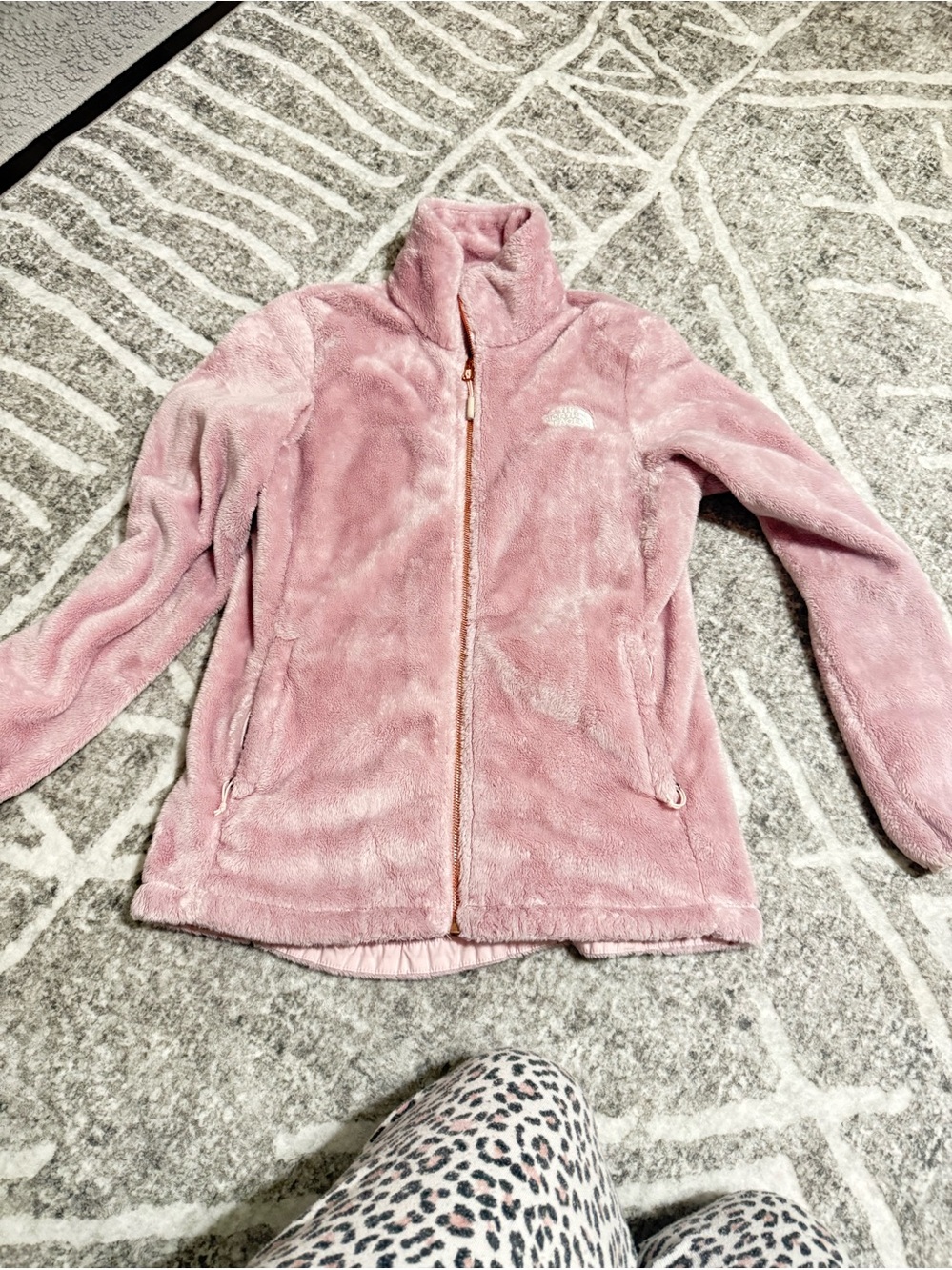 The North Face Pink Cozy Fleece Jacket